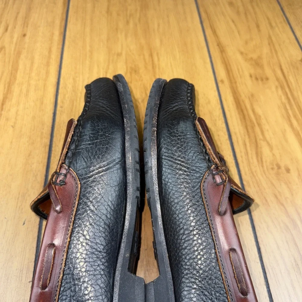 Allen Edmonds Nashua‎ Tassel Loafers Dress Shoes Mens Size 11 D Brown Black